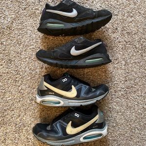 2 pairs of Nike Air Max